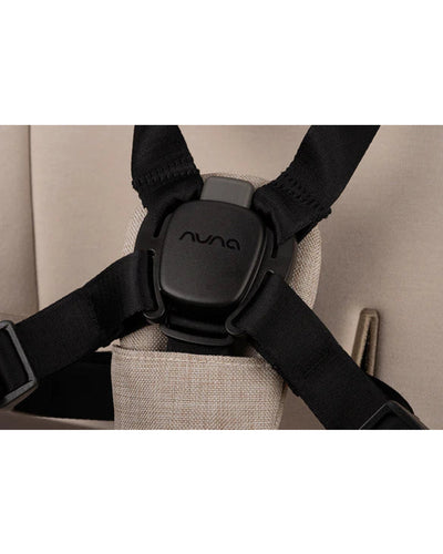 Nuna TRIV Next Stroller-With Travel Bag, Cup Holder, Rain Cover & Post Adaptors-Reversible Seat-One Hand Fold-Pram for 0 to 4Y (Upto 22Kg)-Biscotti